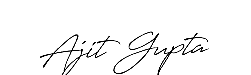 if you are searching for the best signature style for your name Ajit Gupta. so please give up your signature search. here we have designed multiple signature styles  using Antro_Vectra_Bolder. Ajit Gupta signature style 7 images and pictures png