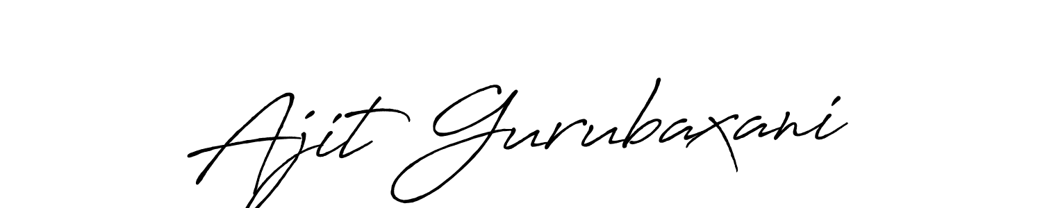 Also You can easily find your signature by using the search form. We will create Ajit Gurubaxani name handwritten signature images for you free of cost using Antro_Vectra_Bolder sign style. Ajit Gurubaxani signature style 7 images and pictures png