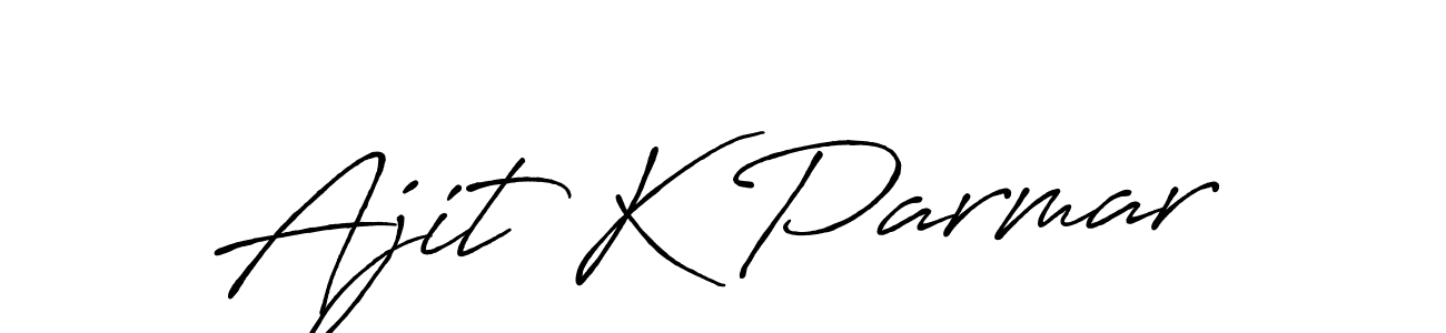 Once you've used our free online signature maker to create your best signature Antro_Vectra_Bolder style, it's time to enjoy all of the benefits that Ajit K Parmar name signing documents. Ajit K Parmar signature style 7 images and pictures png