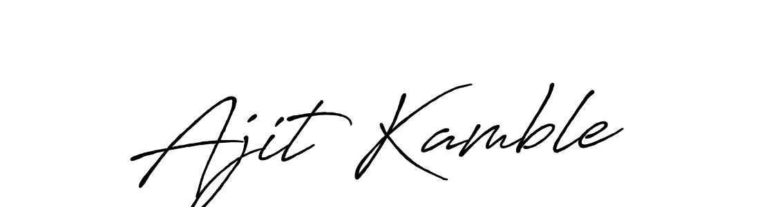 How to Draw Ajit Kamble signature style? Antro_Vectra_Bolder is a latest design signature styles for name Ajit Kamble. Ajit Kamble signature style 7 images and pictures png