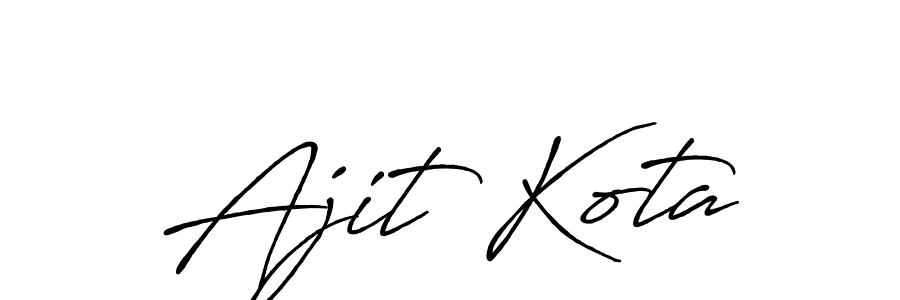 Check out images of Autograph of Ajit Kota name. Actor Ajit Kota Signature Style. Antro_Vectra_Bolder is a professional sign style online. Ajit Kota signature style 7 images and pictures png