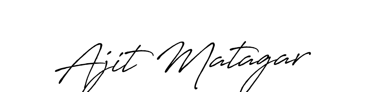 Here are the top 10 professional signature styles for the name Ajit Matagar. These are the best autograph styles you can use for your name. Ajit Matagar signature style 7 images and pictures png