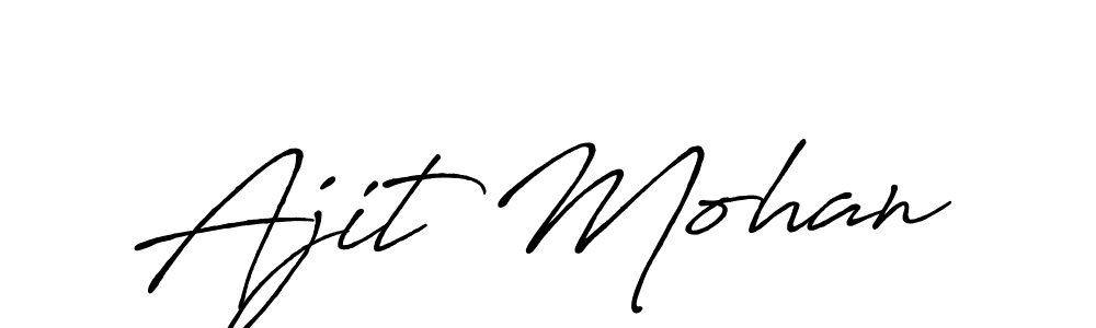 Once you've used our free online signature maker to create your best signature Antro_Vectra_Bolder style, it's time to enjoy all of the benefits that Ajit Mohan name signing documents. Ajit Mohan signature style 7 images and pictures png