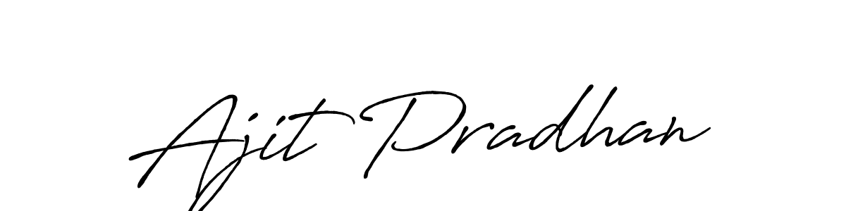 Make a short Ajit Pradhan signature style. Manage your documents anywhere anytime using Antro_Vectra_Bolder. Create and add eSignatures, submit forms, share and send files easily. Ajit Pradhan signature style 7 images and pictures png