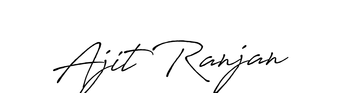 How to Draw Ajit Ranjan signature style? Antro_Vectra_Bolder is a latest design signature styles for name Ajit Ranjan. Ajit Ranjan signature style 7 images and pictures png