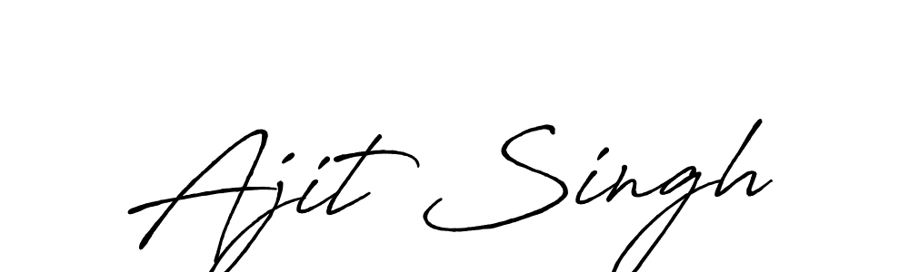 if you are searching for the best signature style for your name Ajit Singh. so please give up your signature search. here we have designed multiple signature styles  using Antro_Vectra_Bolder. Ajit Singh signature style 7 images and pictures png