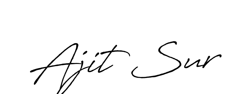 Best and Professional Signature Style for Ajit Sur. Antro_Vectra_Bolder Best Signature Style Collection. Ajit Sur signature style 7 images and pictures png