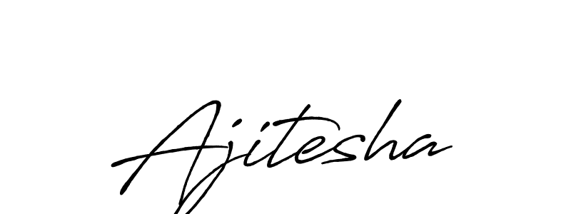 Make a short Ajitesha signature style. Manage your documents anywhere anytime using Antro_Vectra_Bolder. Create and add eSignatures, submit forms, share and send files easily. Ajitesha signature style 7 images and pictures png