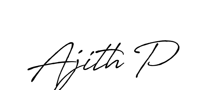 Make a beautiful signature design for name Ajith P. Use this online signature maker to create a handwritten signature for free. Ajith P signature style 7 images and pictures png