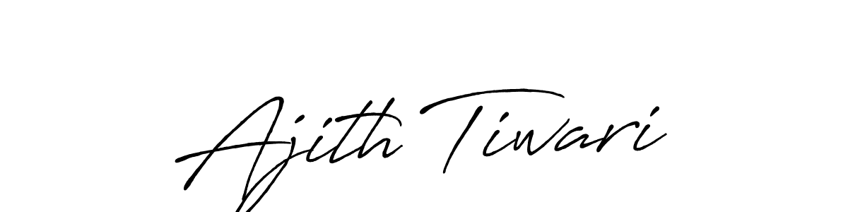 How to Draw Ajith Tiwari signature style? Antro_Vectra_Bolder is a latest design signature styles for name Ajith Tiwari. Ajith Tiwari signature style 7 images and pictures png