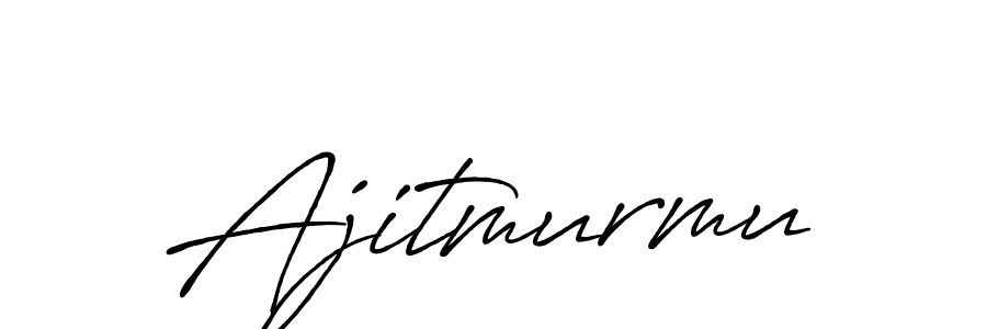 How to make Ajitmurmu signature? Antro_Vectra_Bolder is a professional autograph style. Create handwritten signature for Ajitmurmu name. Ajitmurmu signature style 7 images and pictures png