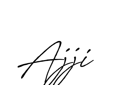 Ajji stylish signature style. Best Handwritten Sign (Antro_Vectra_Bolder) for my name. Handwritten Signature Collection Ideas for my name Ajji. Ajji signature style 7 images and pictures png