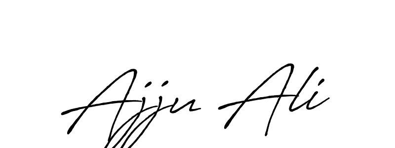 The best way (Antro_Vectra_Bolder) to make a short signature is to pick only two or three words in your name. The name Ajju Ali include a total of six letters. For converting this name. Ajju Ali signature style 7 images and pictures png