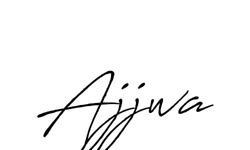 Once you've used our free online signature maker to create your best signature Antro_Vectra_Bolder style, it's time to enjoy all of the benefits that Ajjwa name signing documents. Ajjwa signature style 7 images and pictures png