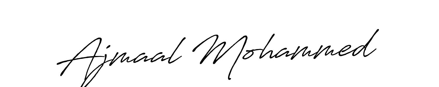 Once you've used our free online signature maker to create your best signature Antro_Vectra_Bolder style, it's time to enjoy all of the benefits that Ajmaal Mohammed name signing documents. Ajmaal Mohammed signature style 7 images and pictures png