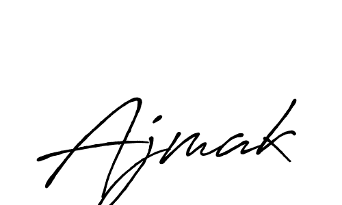 You can use this online signature creator to create a handwritten signature for the name Ajmak. This is the best online autograph maker. Ajmak signature style 7 images and pictures png