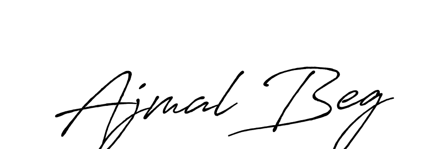 Make a beautiful signature design for name Ajmal Beg. Use this online signature maker to create a handwritten signature for free. Ajmal Beg signature style 7 images and pictures png