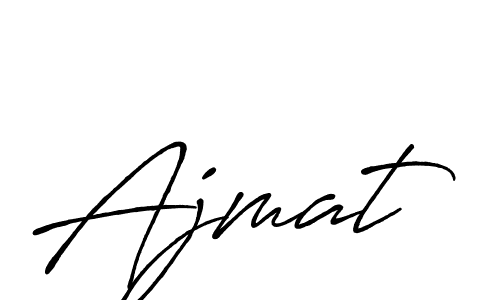 Ajmat stylish signature style. Best Handwritten Sign (Antro_Vectra_Bolder) for my name. Handwritten Signature Collection Ideas for my name Ajmat. Ajmat signature style 7 images and pictures png