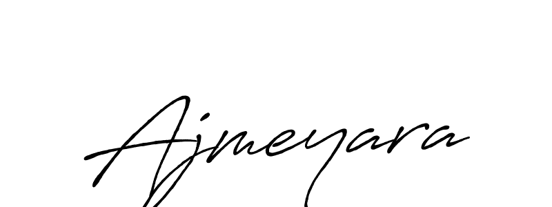 Antro_Vectra_Bolder is a professional signature style that is perfect for those who want to add a touch of class to their signature. It is also a great choice for those who want to make their signature more unique. Get Ajmeyara name to fancy signature for free. Ajmeyara signature style 7 images and pictures png