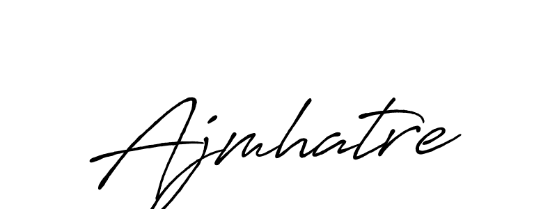 Make a beautiful signature design for name Ajmhatre. Use this online signature maker to create a handwritten signature for free. Ajmhatre signature style 7 images and pictures png