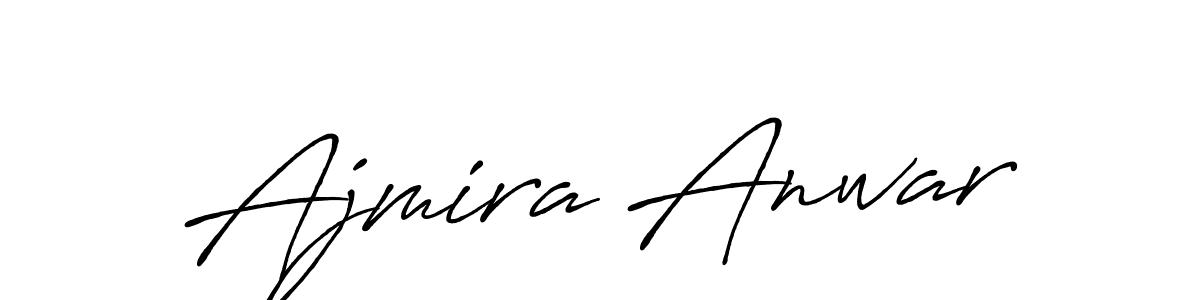Once you've used our free online signature maker to create your best signature Antro_Vectra_Bolder style, it's time to enjoy all of the benefits that Ajmira Anwar name signing documents. Ajmira Anwar signature style 7 images and pictures png