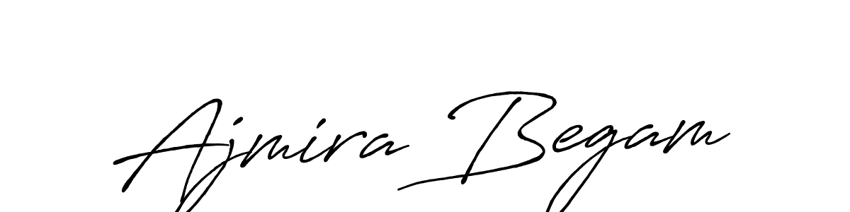 Design your own signature with our free online signature maker. With this signature software, you can create a handwritten (Antro_Vectra_Bolder) signature for name Ajmira Begam. Ajmira Begam signature style 7 images and pictures png