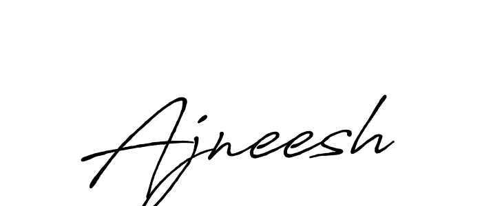 Make a beautiful signature design for name Ajneesh. Use this online signature maker to create a handwritten signature for free. Ajneesh signature style 7 images and pictures png