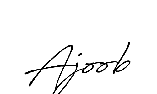 Antro_Vectra_Bolder is a professional signature style that is perfect for those who want to add a touch of class to their signature. It is also a great choice for those who want to make their signature more unique. Get Ajoob name to fancy signature for free. Ajoob signature style 7 images and pictures png