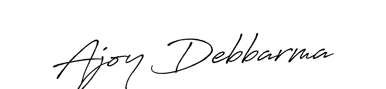 Use a signature maker to create a handwritten signature online. With this signature software, you can design (Antro_Vectra_Bolder) your own signature for name Ajoy Debbarma. Ajoy Debbarma signature style 7 images and pictures png