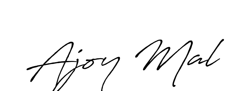 It looks lik you need a new signature style for name Ajoy Mal. Design unique handwritten (Antro_Vectra_Bolder) signature with our free signature maker in just a few clicks. Ajoy Mal signature style 7 images and pictures png