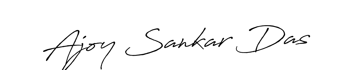 How to make Ajoy Sankar Das signature? Antro_Vectra_Bolder is a professional autograph style. Create handwritten signature for Ajoy Sankar Das name. Ajoy Sankar Das signature style 7 images and pictures png