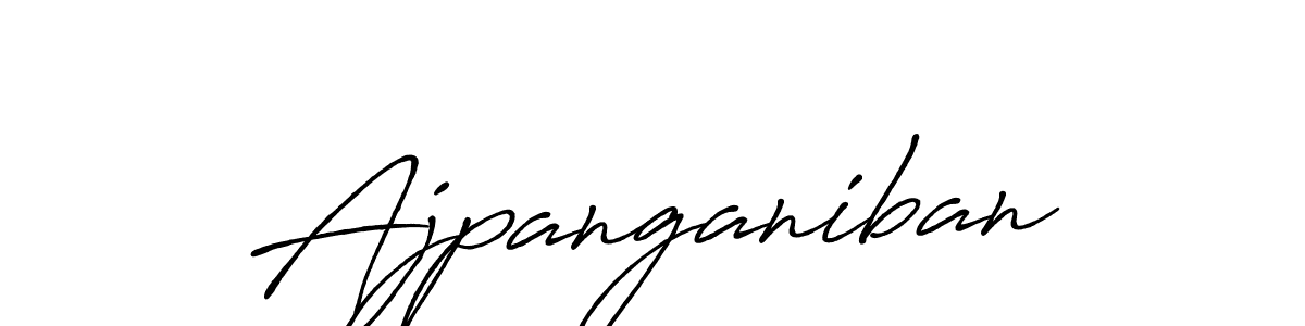 Ajpanganiban stylish signature style. Best Handwritten Sign (Antro_Vectra_Bolder) for my name. Handwritten Signature Collection Ideas for my name Ajpanganiban. Ajpanganiban signature style 7 images and pictures png