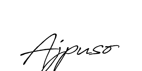 Antro_Vectra_Bolder is a professional signature style that is perfect for those who want to add a touch of class to their signature. It is also a great choice for those who want to make their signature more unique. Get Ajpuso name to fancy signature for free. Ajpuso signature style 7 images and pictures png