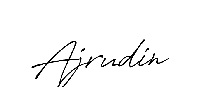 Antro_Vectra_Bolder is a professional signature style that is perfect for those who want to add a touch of class to their signature. It is also a great choice for those who want to make their signature more unique. Get Ajrudin name to fancy signature for free. Ajrudin signature style 7 images and pictures png