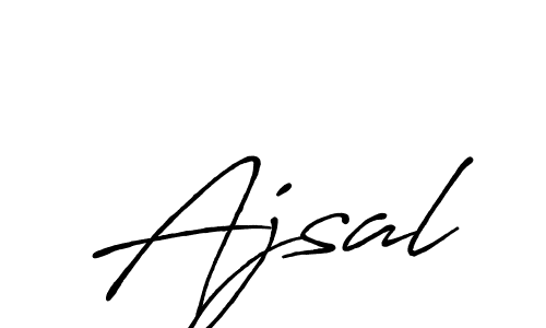 How to Draw Ajsal signature style? Antro_Vectra_Bolder is a latest design signature styles for name Ajsal. Ajsal signature style 7 images and pictures png