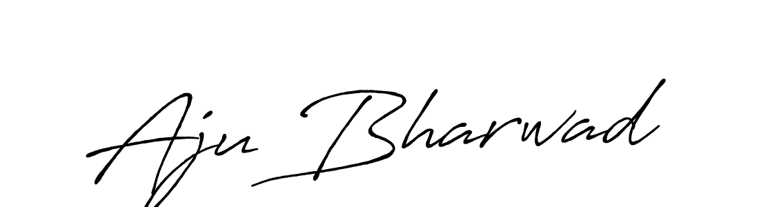 Also You can easily find your signature by using the search form. We will create Aju Bharwad name handwritten signature images for you free of cost using Antro_Vectra_Bolder sign style. Aju Bharwad signature style 7 images and pictures png