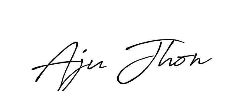 Make a short Aju Jhon signature style. Manage your documents anywhere anytime using Antro_Vectra_Bolder. Create and add eSignatures, submit forms, share and send files easily. Aju Jhon signature style 7 images and pictures png