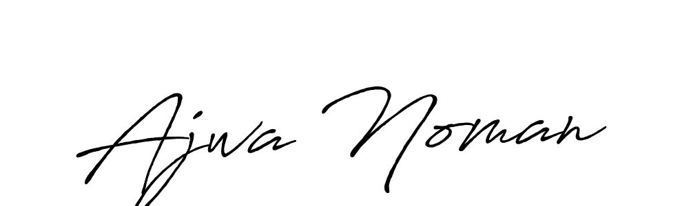 You can use this online signature creator to create a handwritten signature for the name Ajwa Noman. This is the best online autograph maker. Ajwa Noman signature style 7 images and pictures png