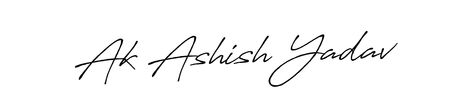 Once you've used our free online signature maker to create your best signature Antro_Vectra_Bolder style, it's time to enjoy all of the benefits that Ak Ashish Yadav name signing documents. Ak Ashish Yadav signature style 7 images and pictures png