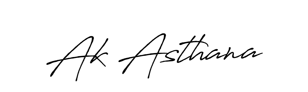 How to make Ak Asthana signature? Antro_Vectra_Bolder is a professional autograph style. Create handwritten signature for Ak Asthana name. Ak Asthana signature style 7 images and pictures png
