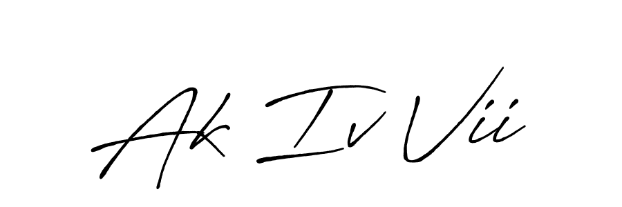 Check out images of Autograph of Ak Iv Vii name. Actor Ak Iv Vii Signature Style. Antro_Vectra_Bolder is a professional sign style online. Ak Iv Vii signature style 7 images and pictures png