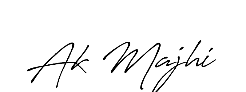 Make a beautiful signature design for name Ak Majhi. Use this online signature maker to create a handwritten signature for free. Ak Majhi signature style 7 images and pictures png