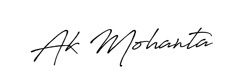 You can use this online signature creator to create a handwritten signature for the name Ak Mohanta. This is the best online autograph maker. Ak Mohanta signature style 7 images and pictures png