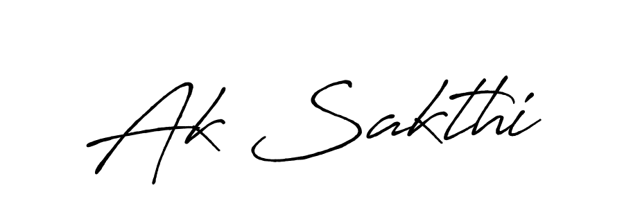 Similarly Antro_Vectra_Bolder is the best handwritten signature design. Signature creator online .You can use it as an online autograph creator for name Ak Sakthi. Ak Sakthi signature style 7 images and pictures png