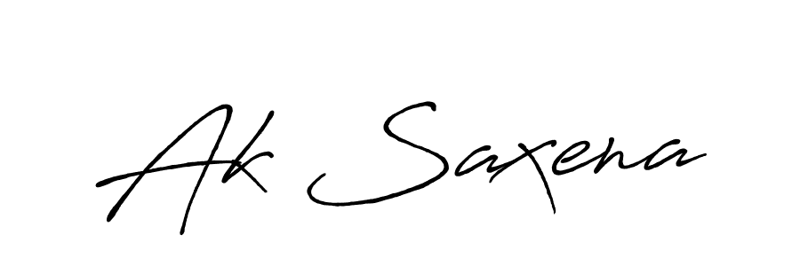It looks lik you need a new signature style for name Ak Saxena. Design unique handwritten (Antro_Vectra_Bolder) signature with our free signature maker in just a few clicks. Ak Saxena signature style 7 images and pictures png