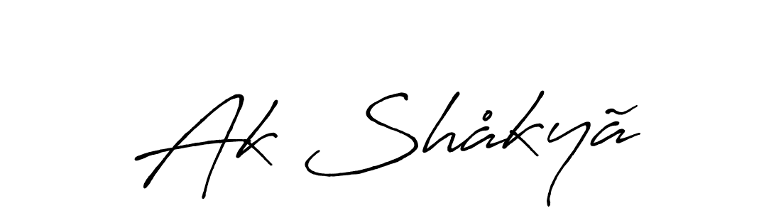 The best way (Antro_Vectra_Bolder) to make a short signature is to pick only two or three words in your name. The name Ak Shåkyã include a total of six letters. For converting this name. Ak Shåkyã signature style 7 images and pictures png