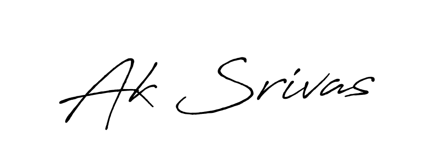 if you are searching for the best signature style for your name Ak Srivas. so please give up your signature search. here we have designed multiple signature styles  using Antro_Vectra_Bolder. Ak Srivas signature style 7 images and pictures png