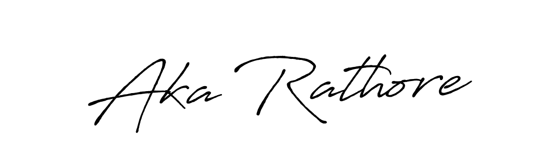 Also You can easily find your signature by using the search form. We will create Aka Rathore name handwritten signature images for you free of cost using Antro_Vectra_Bolder sign style. Aka Rathore signature style 7 images and pictures png