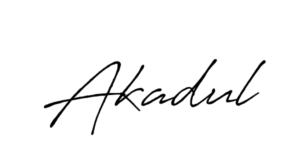 It looks lik you need a new signature style for name Akadul. Design unique handwritten (Antro_Vectra_Bolder) signature with our free signature maker in just a few clicks. Akadul signature style 7 images and pictures png