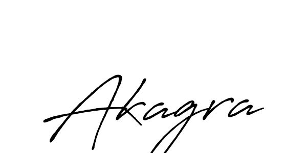 Make a beautiful signature design for name Akagra. Use this online signature maker to create a handwritten signature for free. Akagra signature style 7 images and pictures png